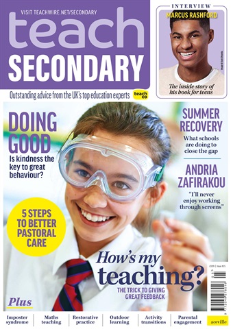 Teach Secondary issue V.10 No.5