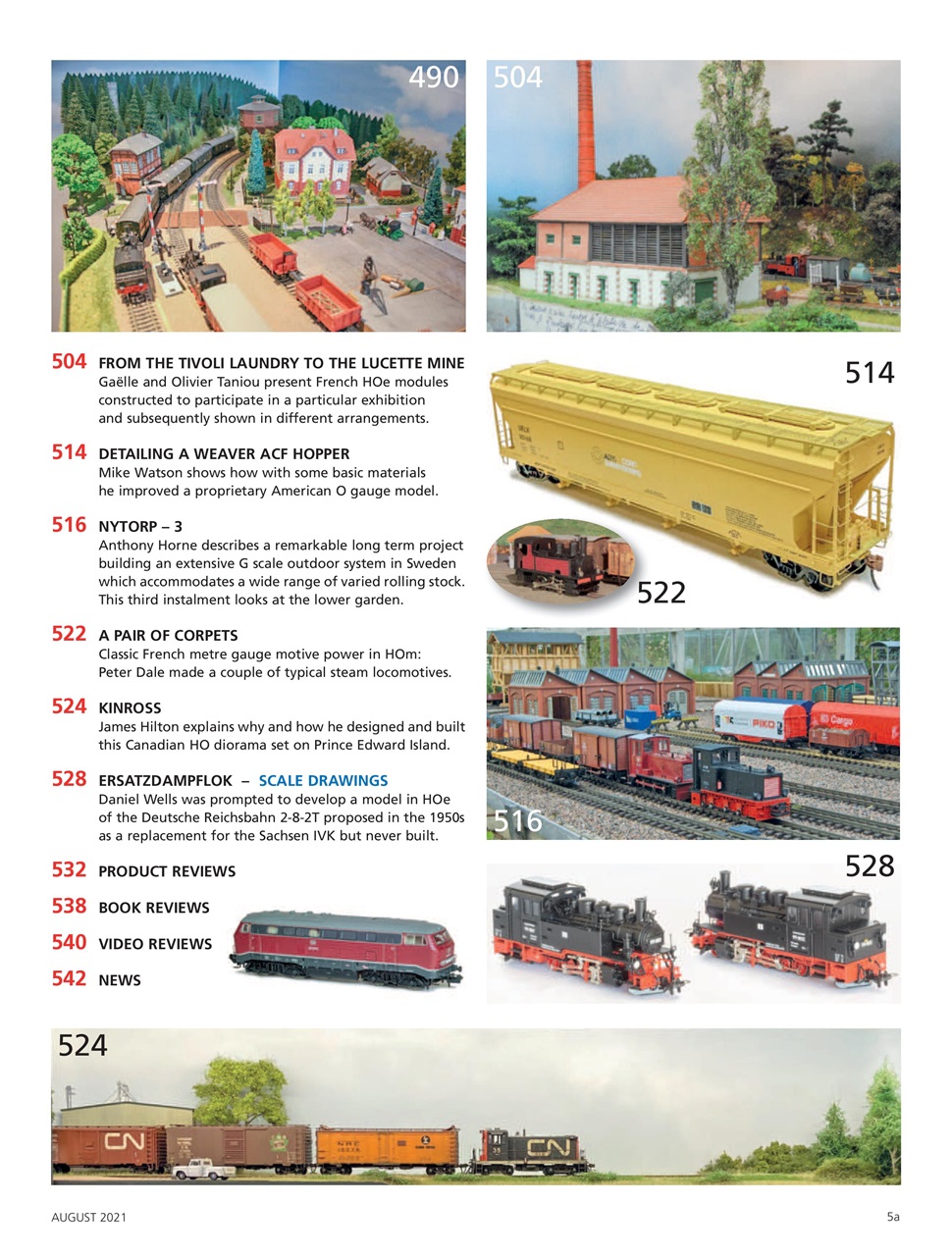 Continental Modeller Preview Pages