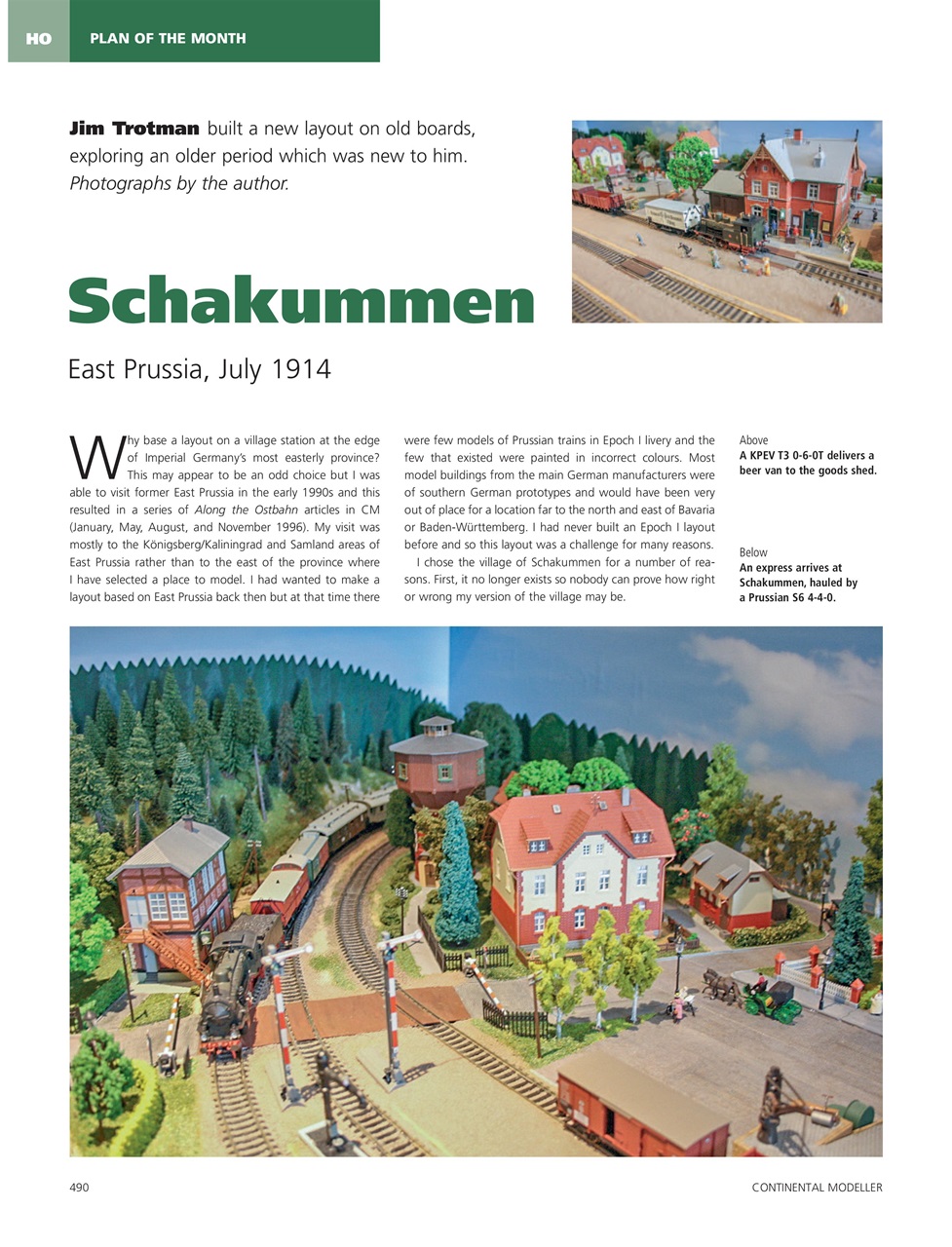 Continental Modeller Preview Pages