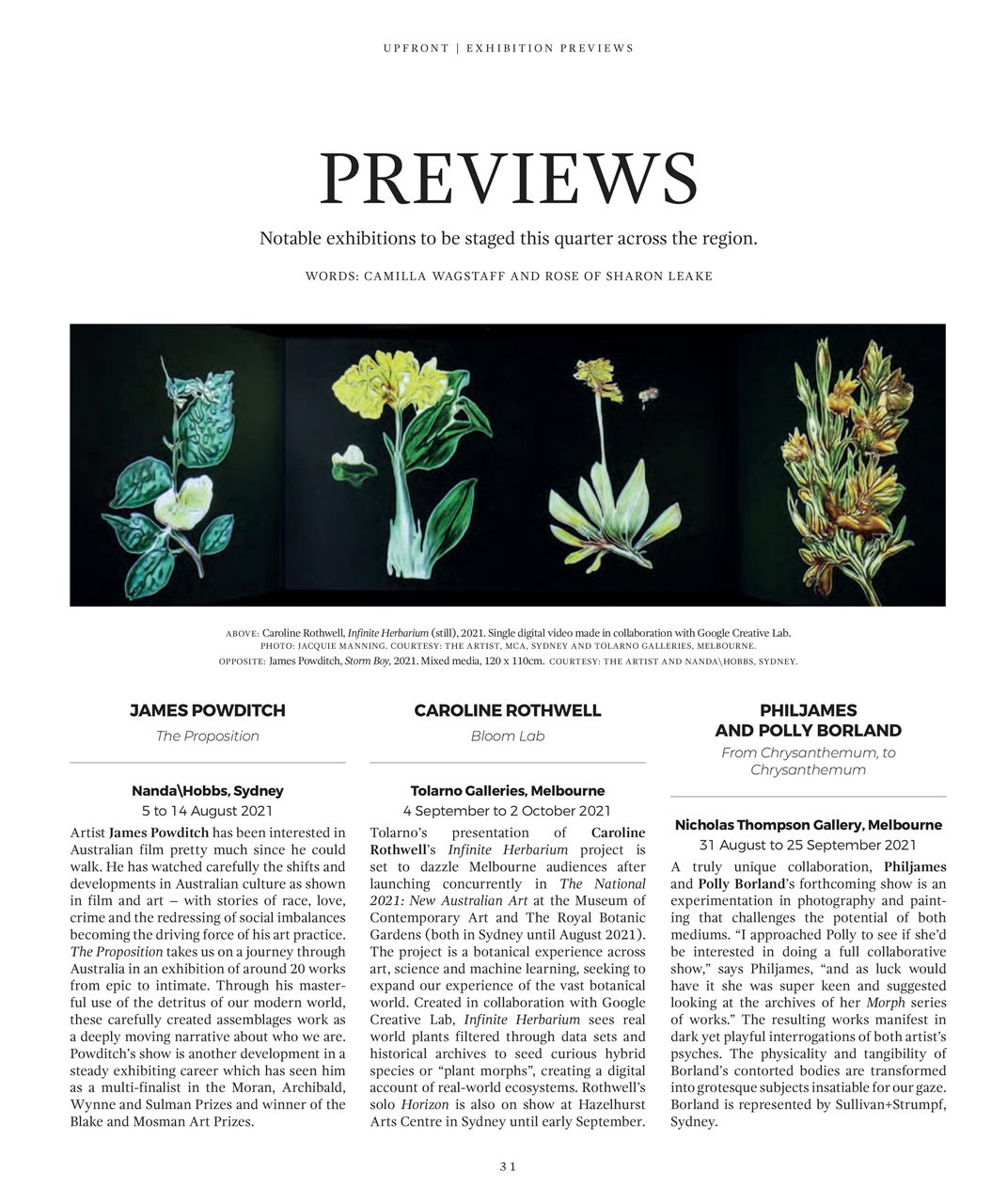 Art Collector Preview Pages