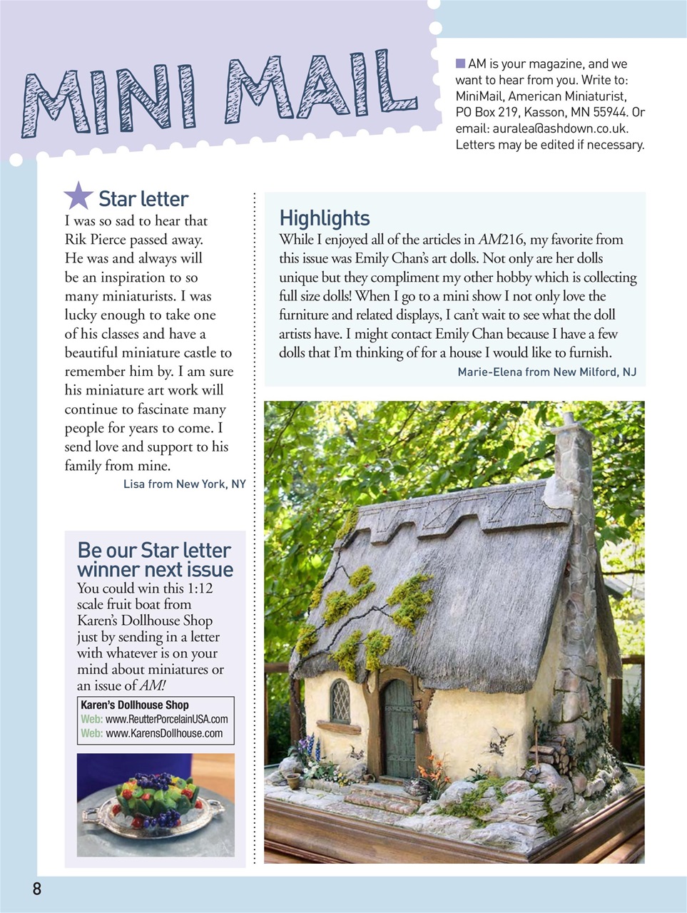 American Miniaturist Preview Pages