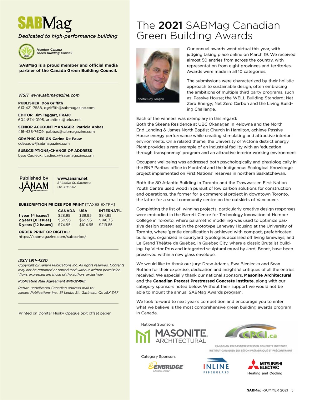 SABMag Preview Pages