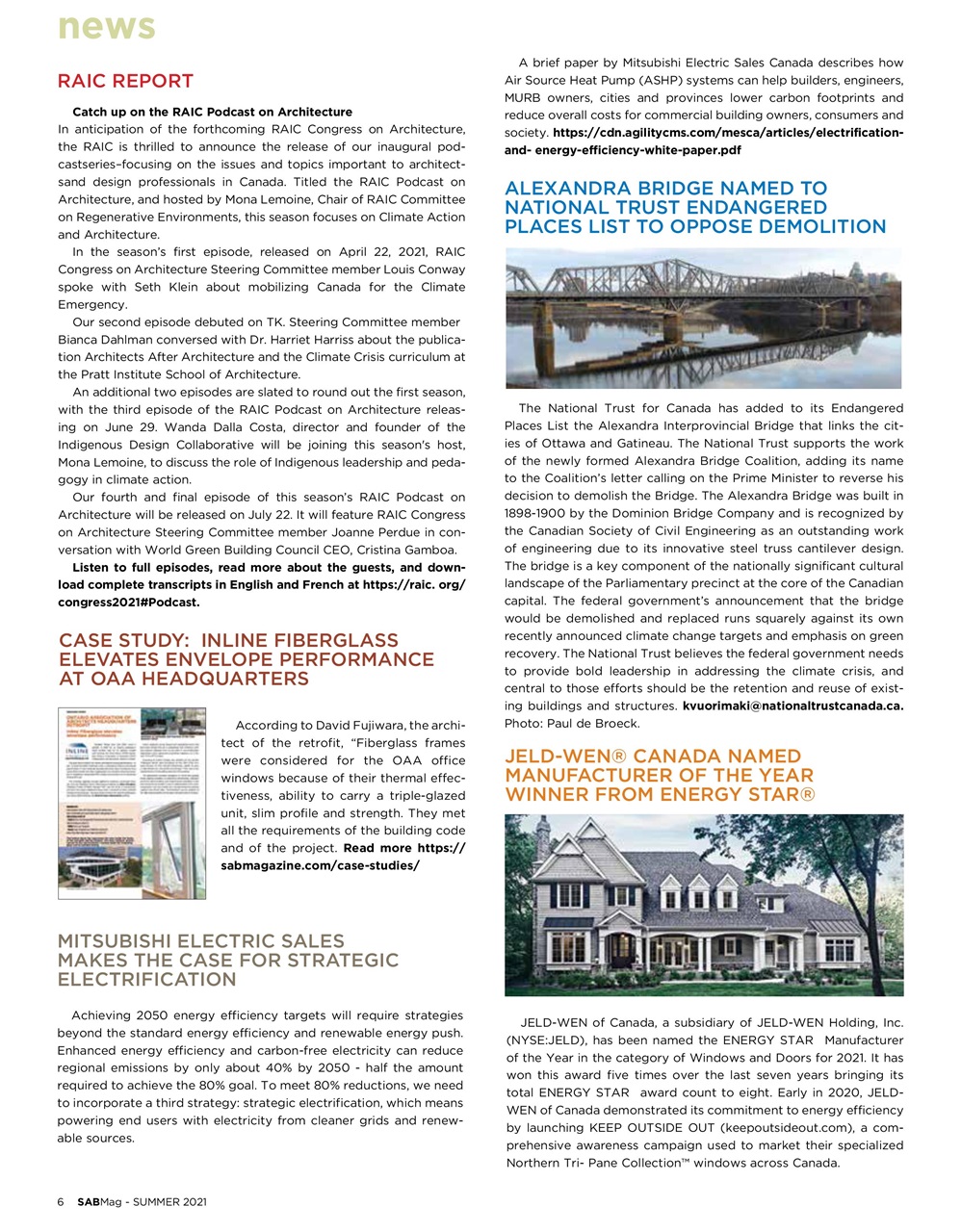 SABMag Preview Pages