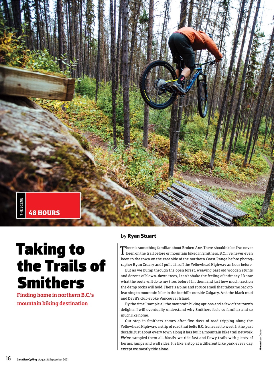 Canadian Cycling Magazine Preview Pages