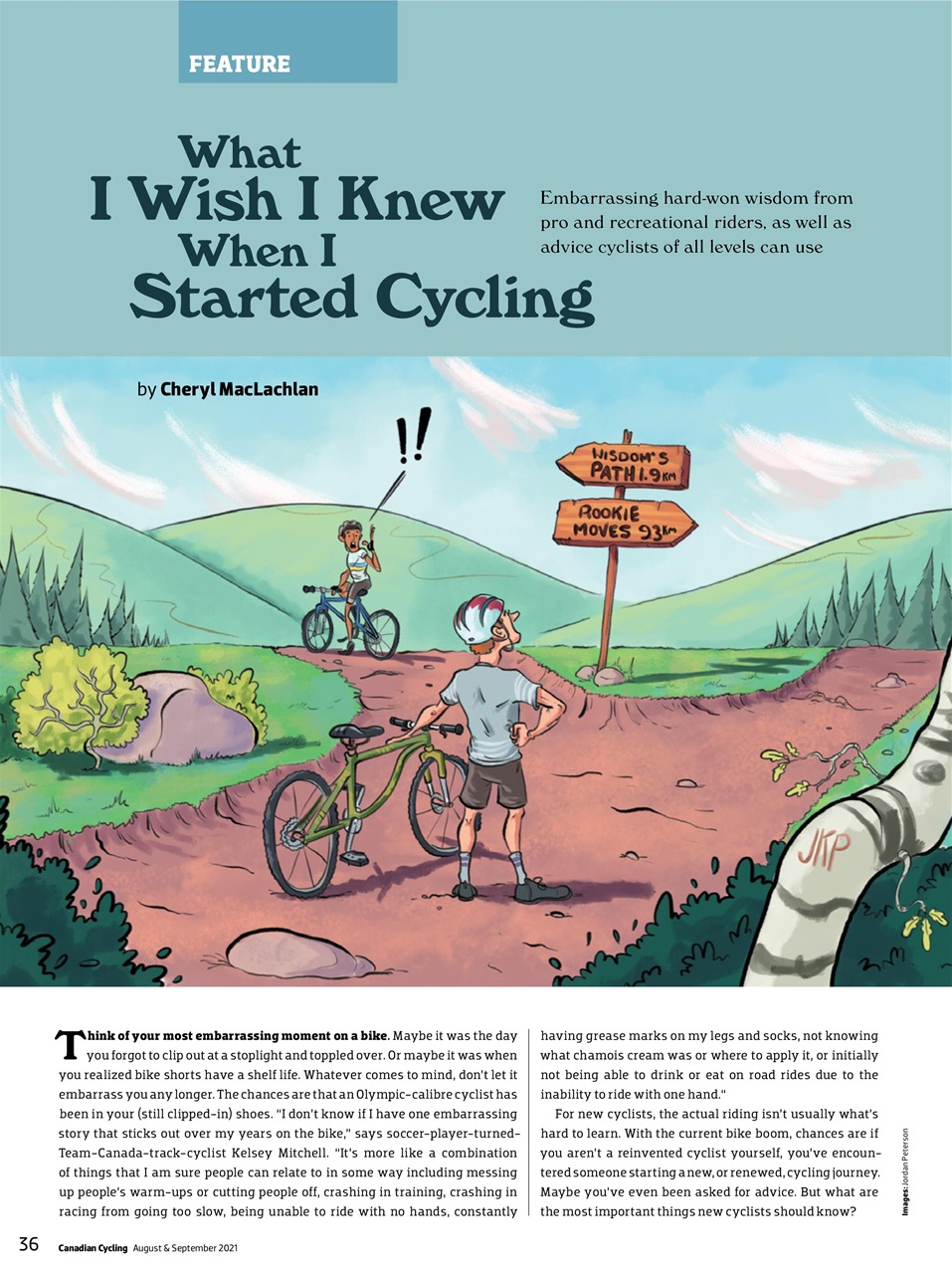 Canadian Cycling Magazine Preview Pages