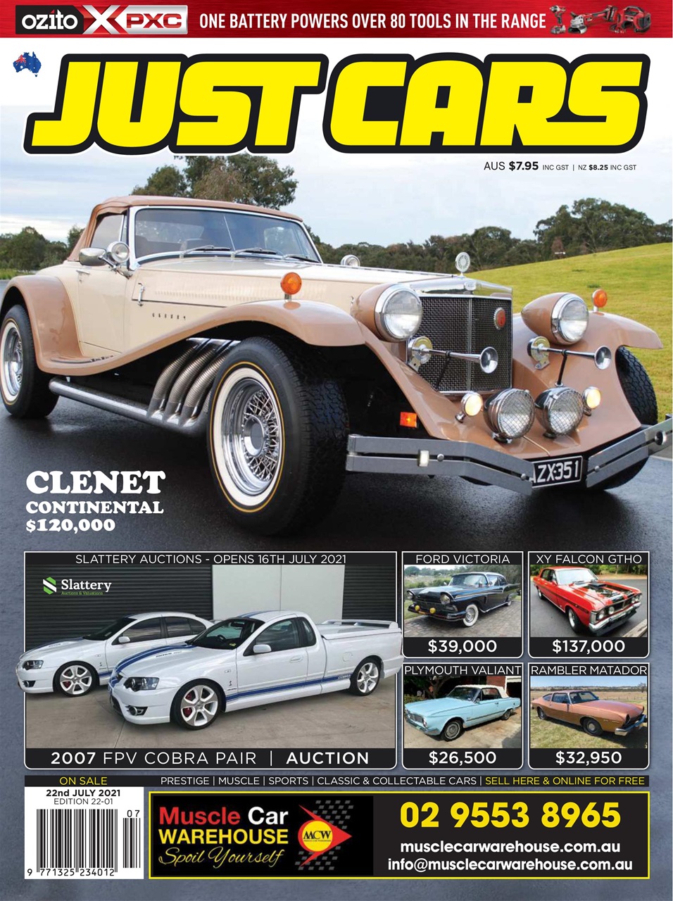 JUST CARS Preview Pages