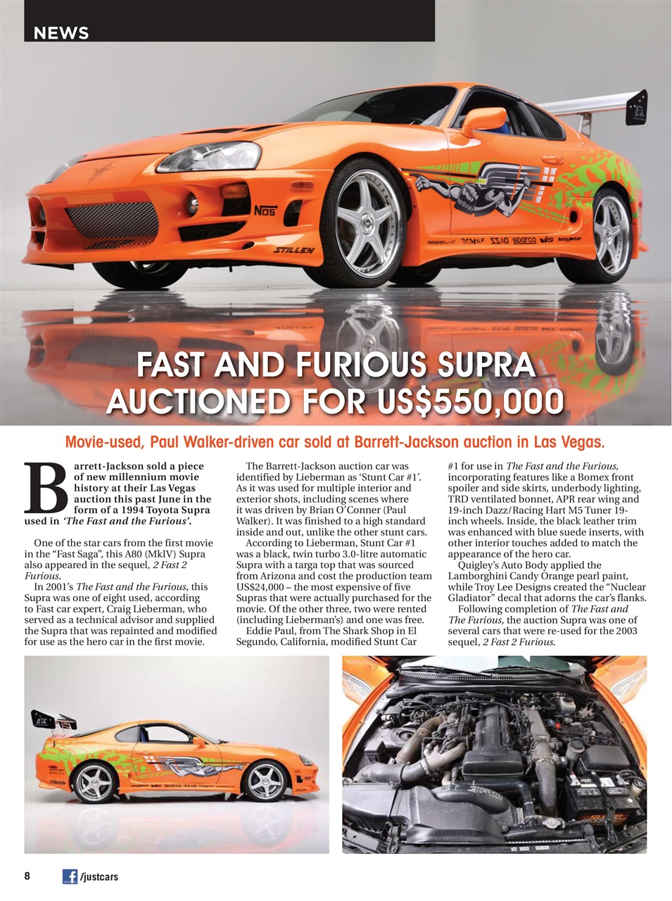 JUST CARS Preview Pages