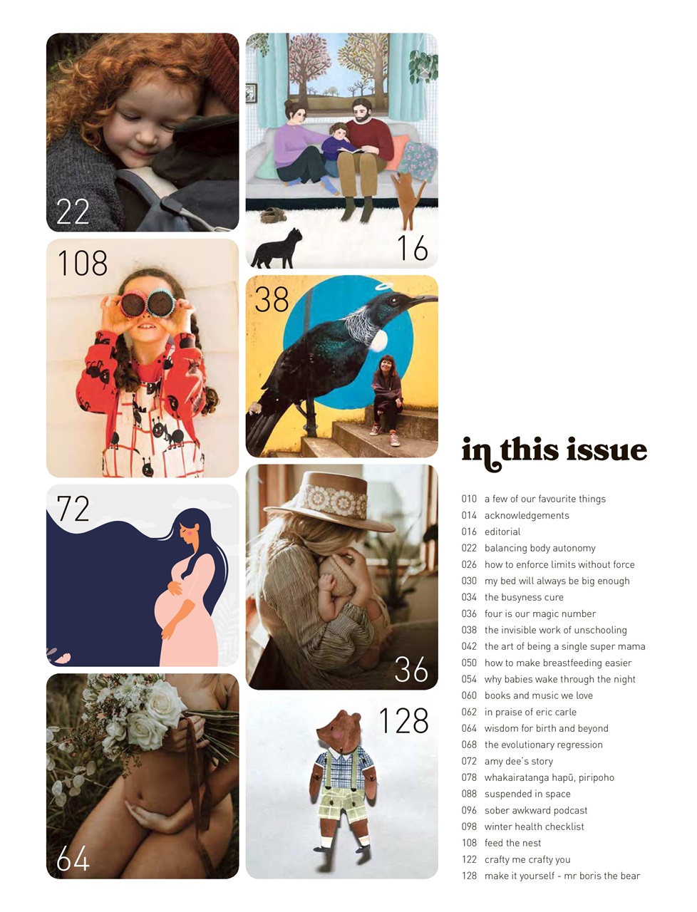 The Natural Parent Magazine Preview Pages