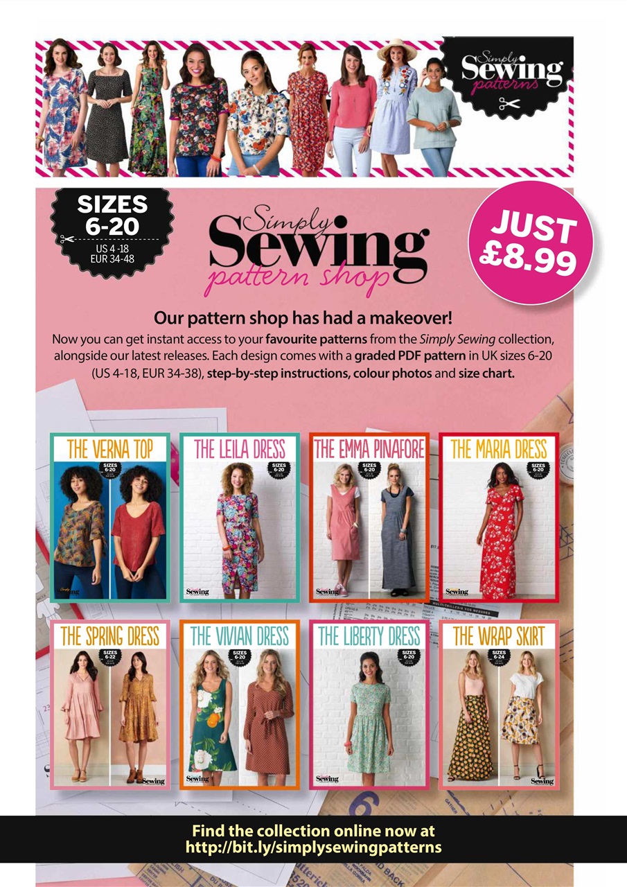 Simply Sewing Preview Pages