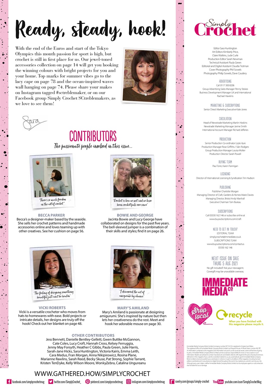 Simply Crochet Preview Pages