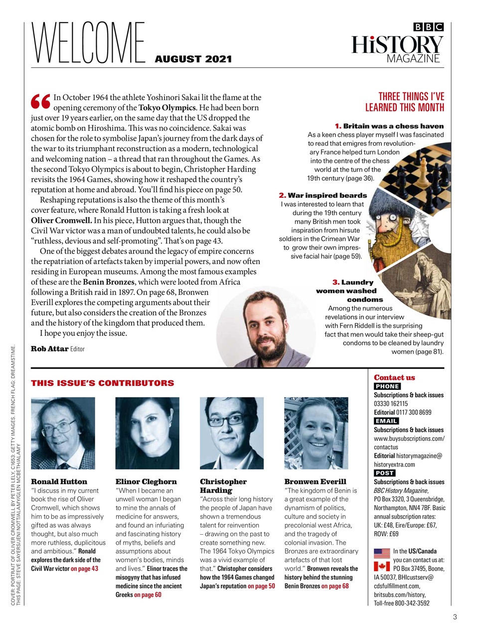 History Extra Magazine Preview Pages