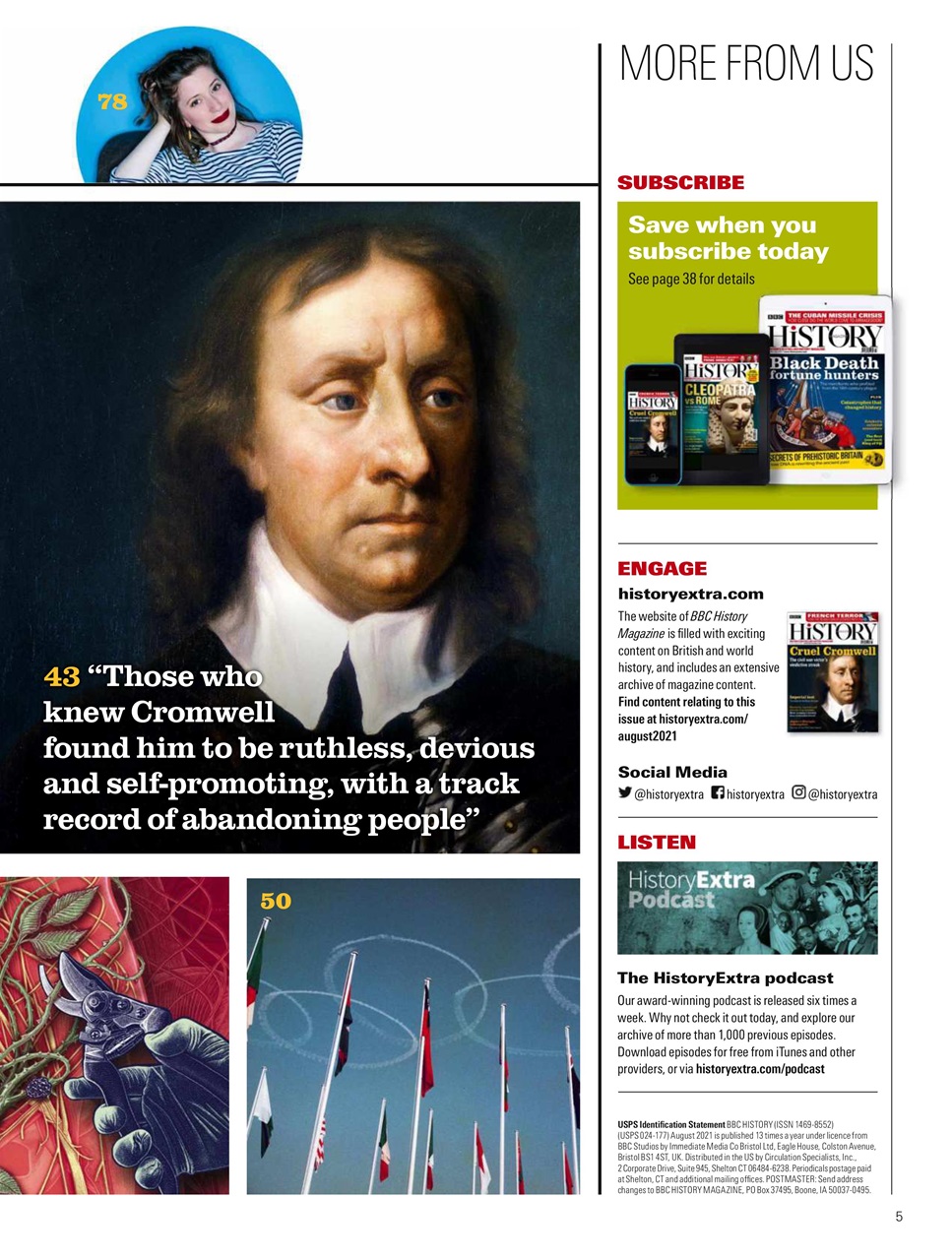 History Extra Magazine Preview Pages