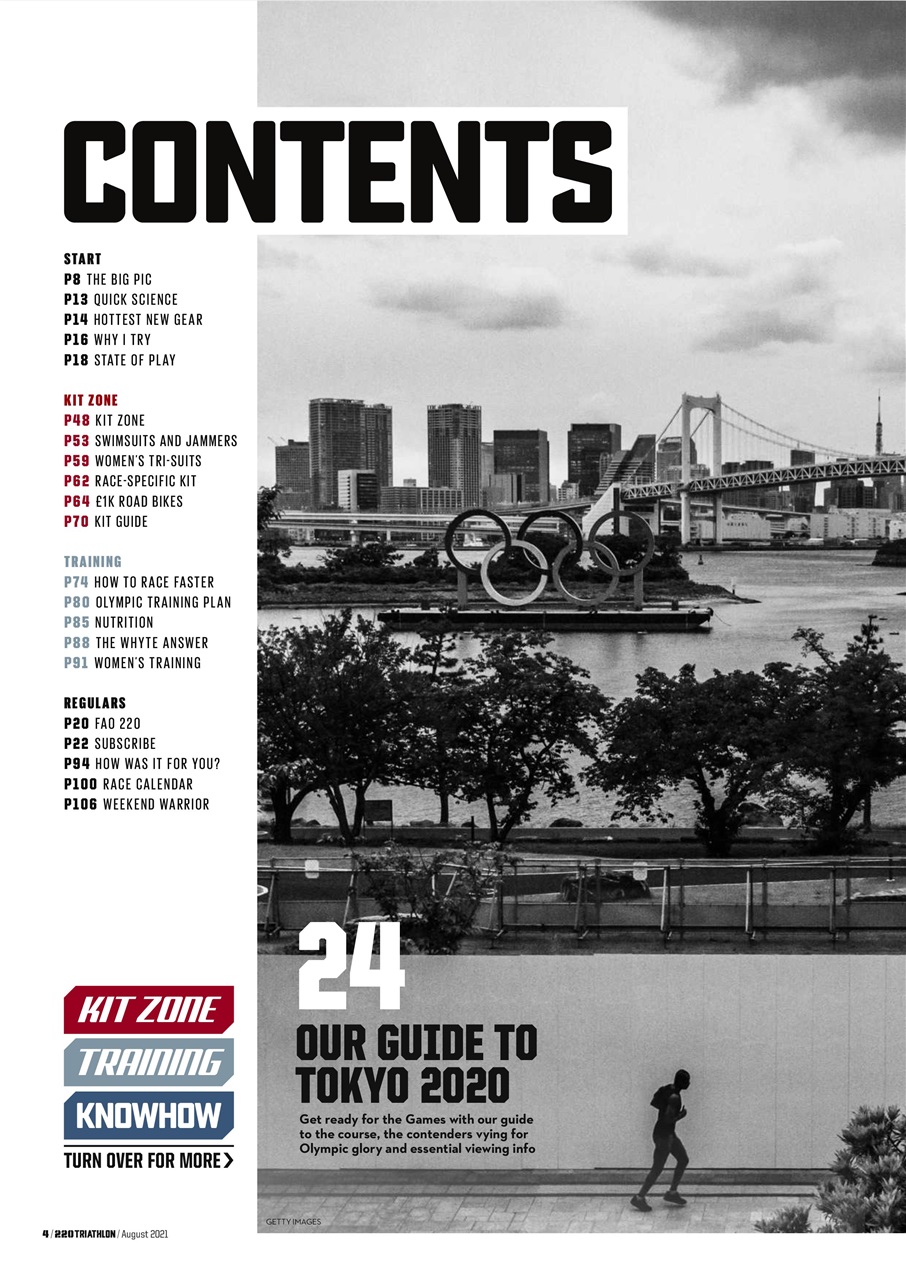 220 Triathlon Magazine Preview Pages