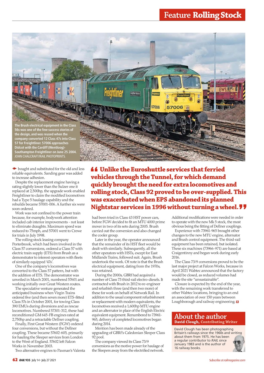 Rail Preview Pages