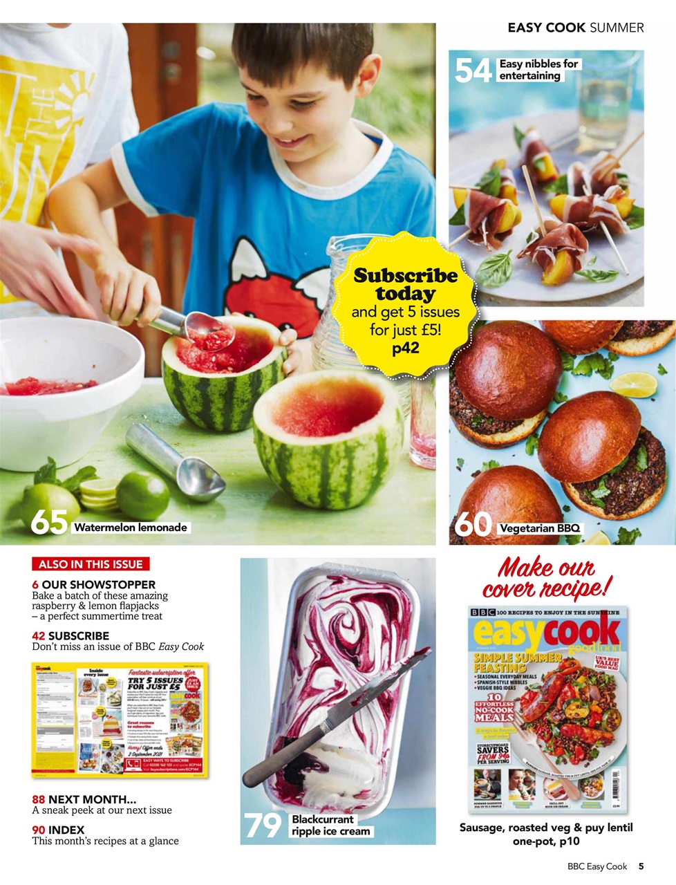Easy Cook Magazine Preview Pages
