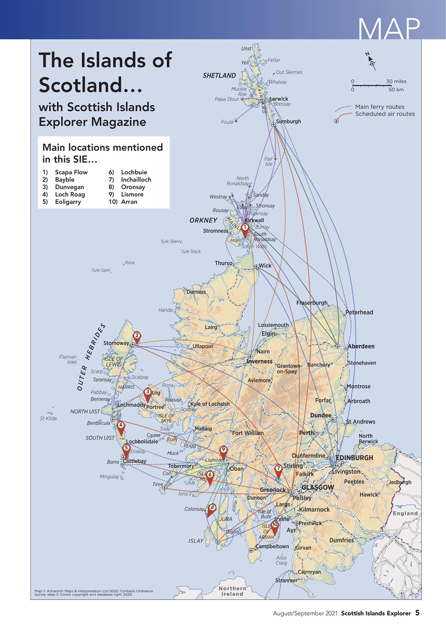 Scottish Islands Explorer Preview Pages