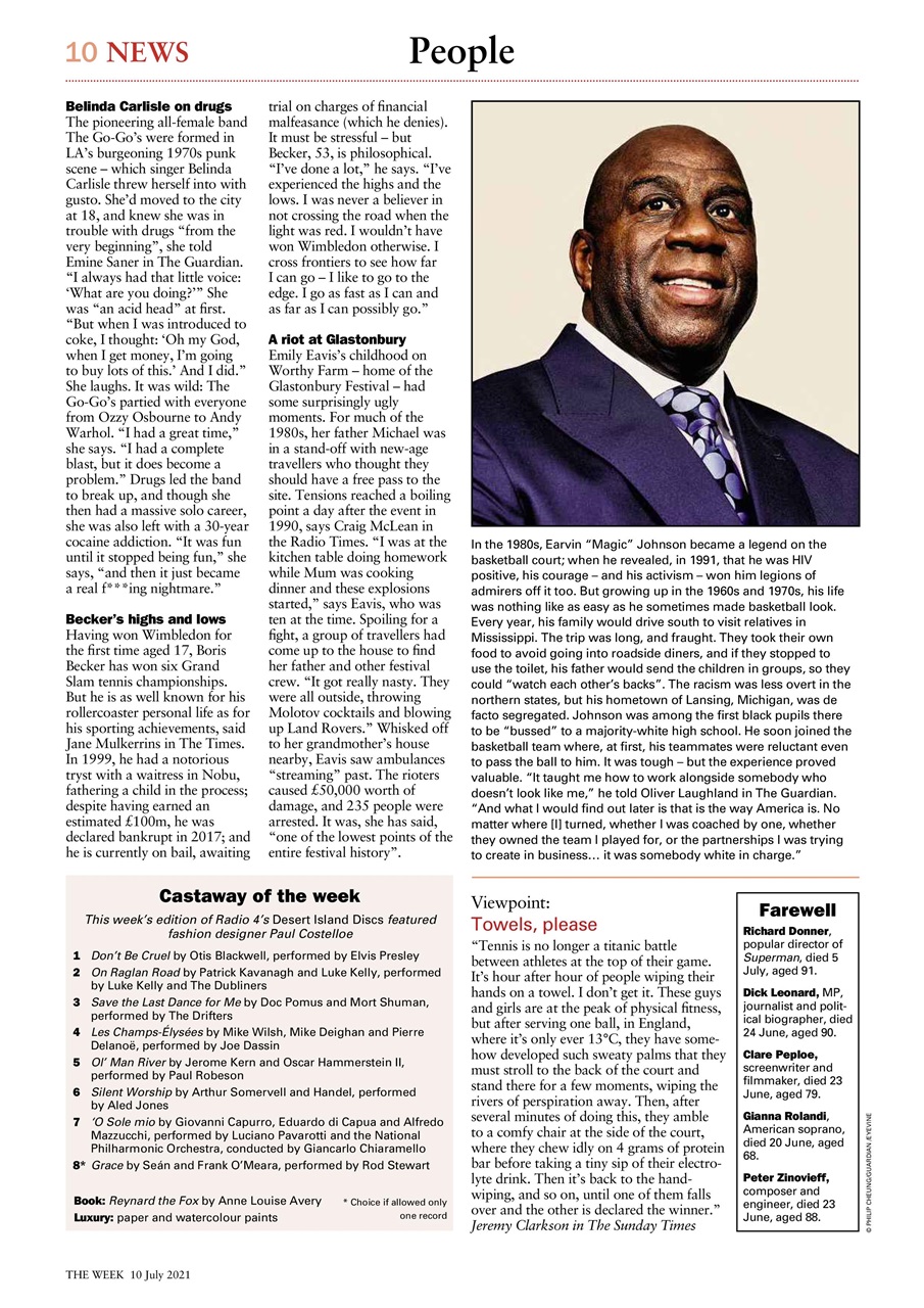 The Week Preview Pages
