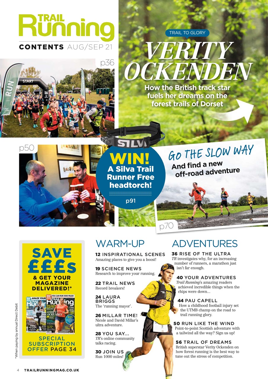 Trail Running Preview Pages