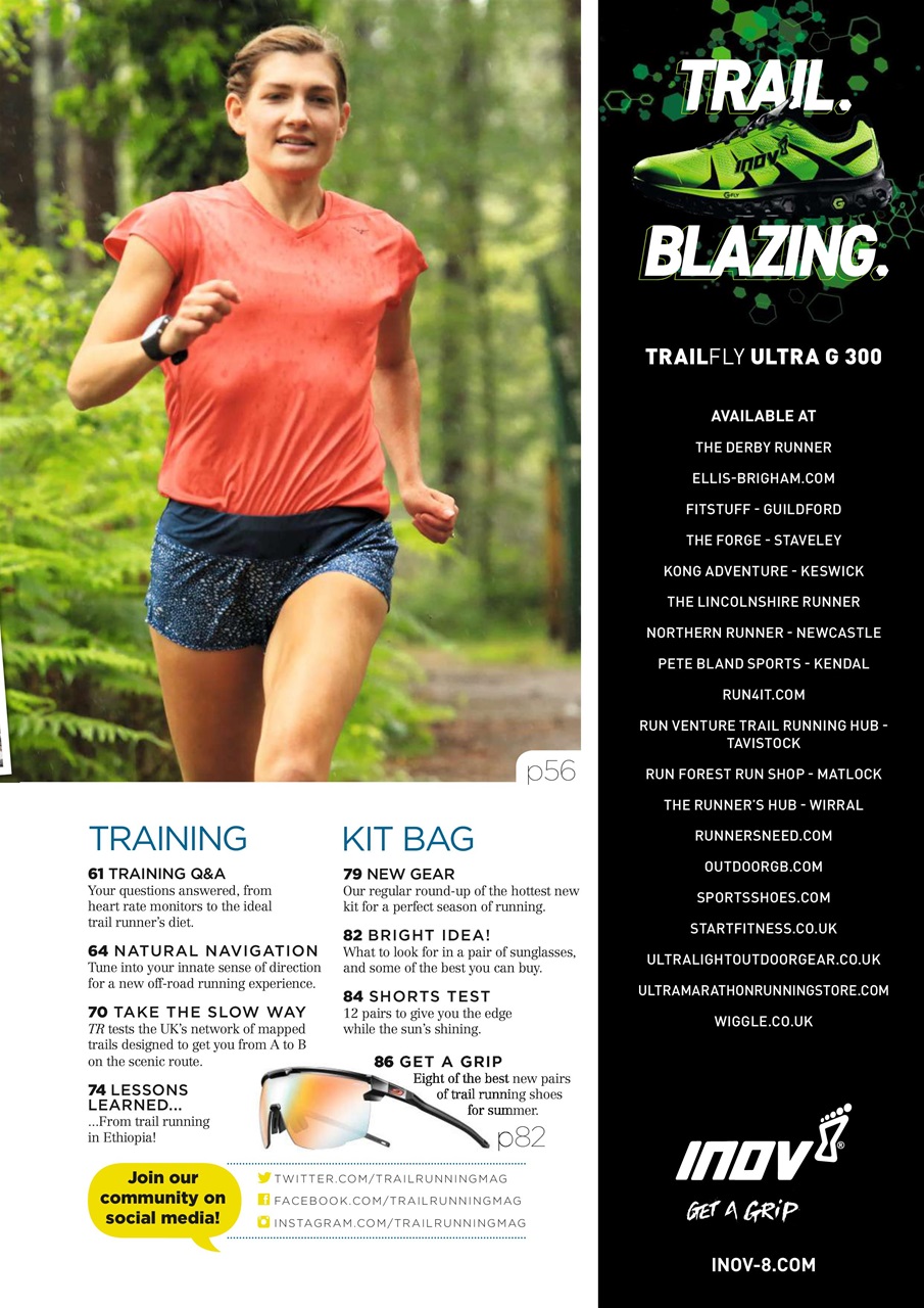 Trail Running Preview Pages