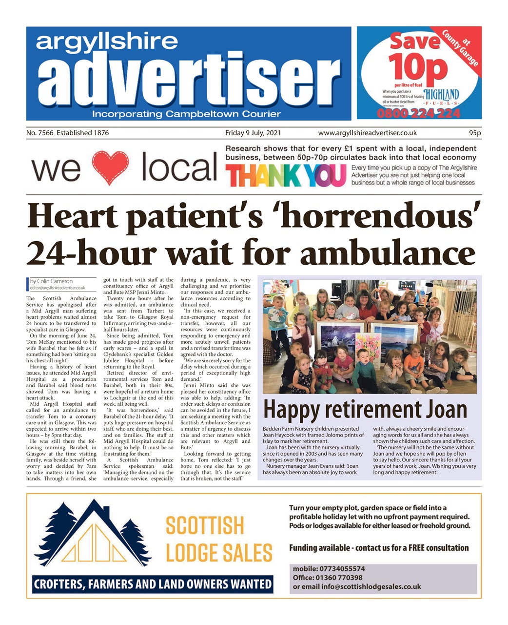 Argyllshire Advertiser Preview Pages