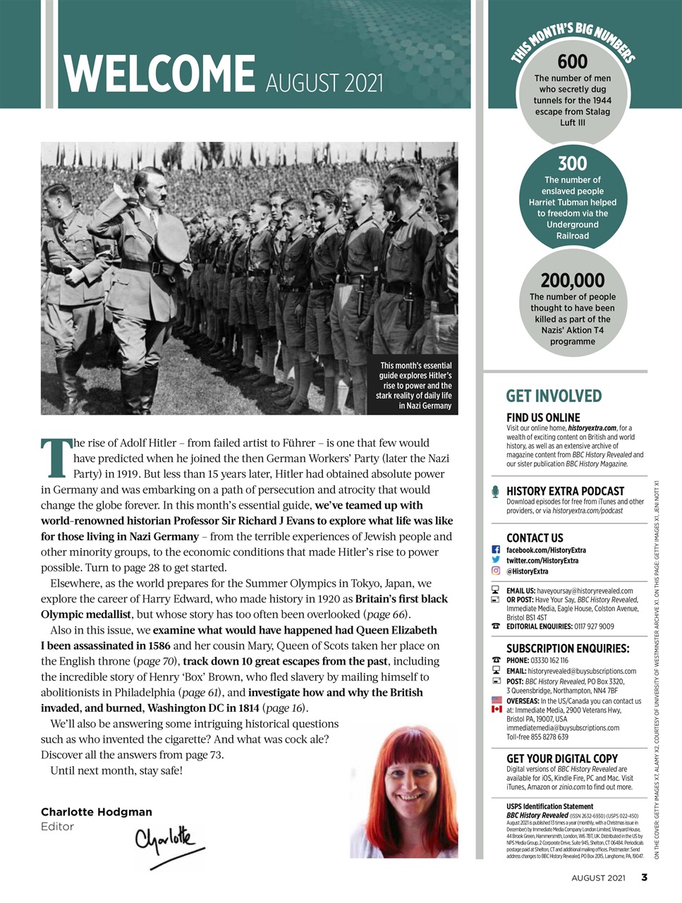 BBC History Revealed Magazine Preview Pages