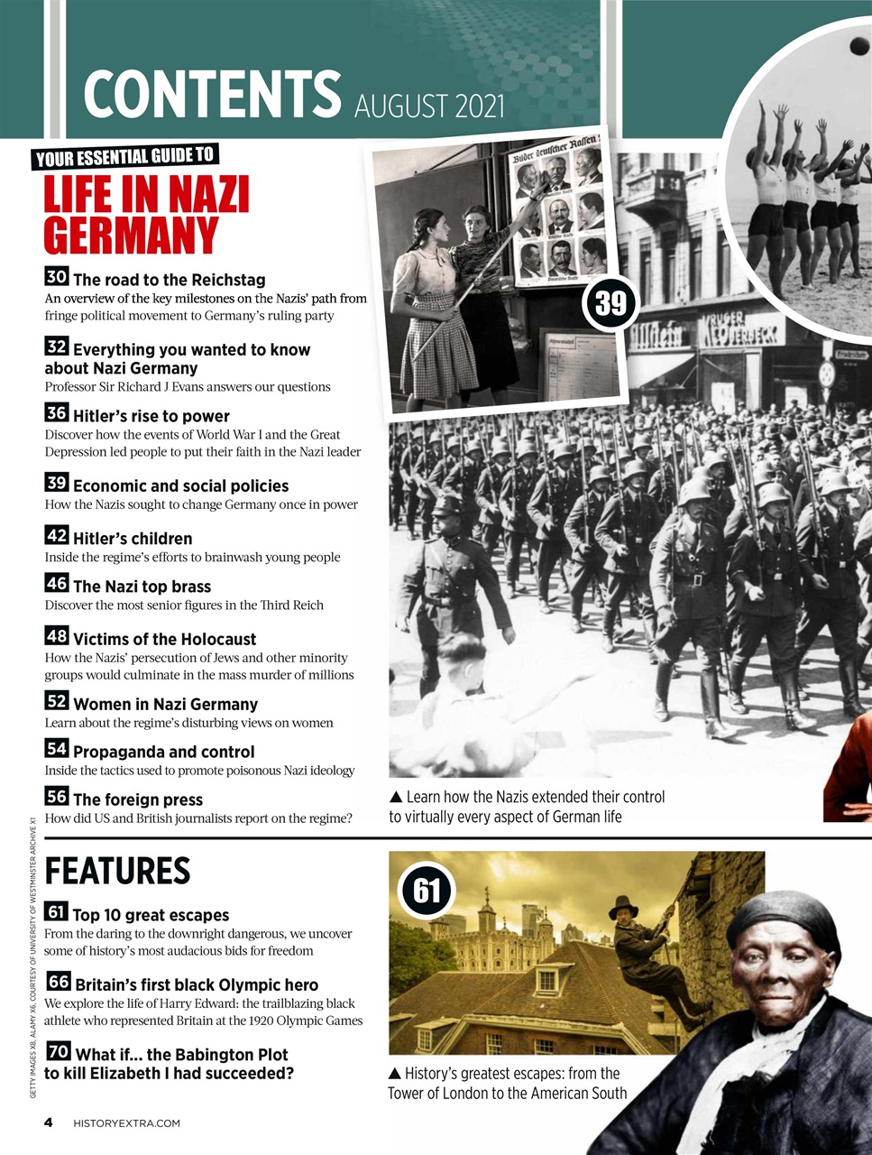 BBC History Revealed Magazine Preview Pages