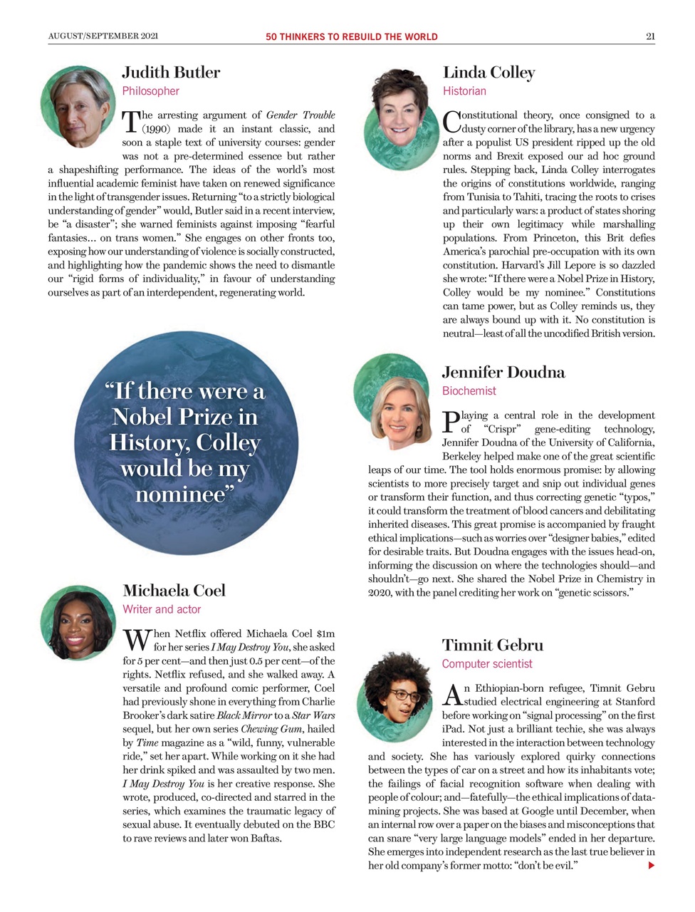 Prospect Magazine Preview Pages