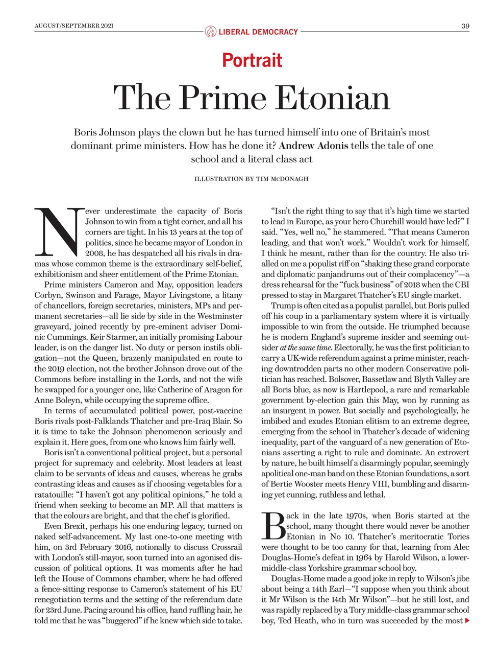 Prospect Magazine Preview Pages