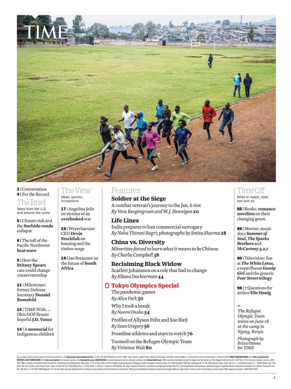 TIME Magazine Europe Preview Pages