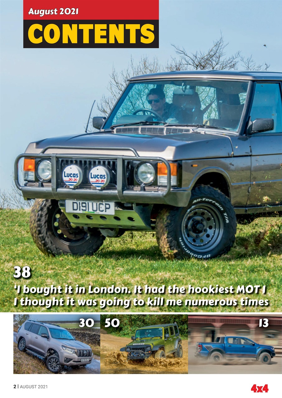 Overlander 4X4 Preview Pages