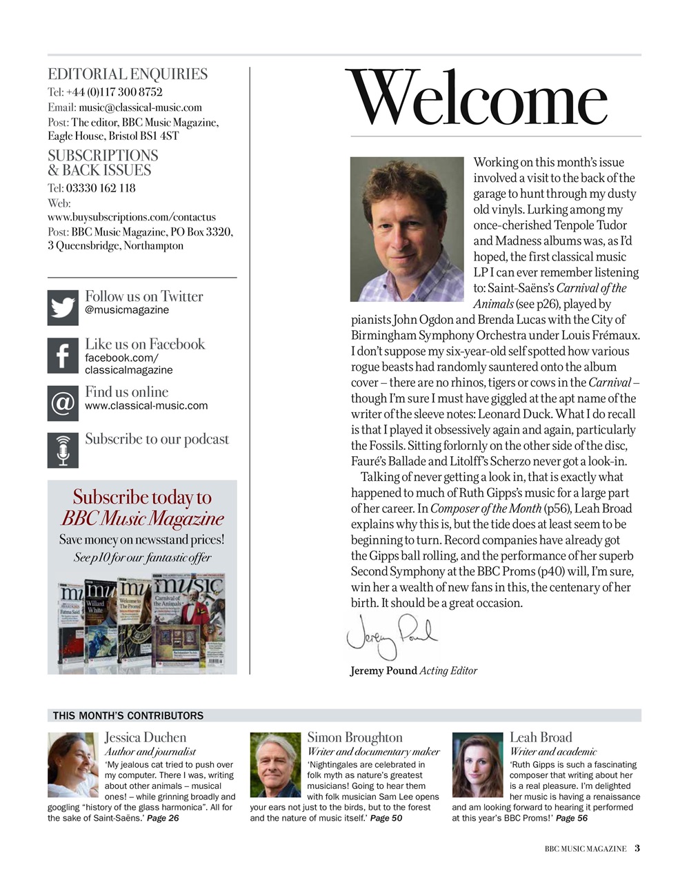 BBC Music Magazine Preview Pages