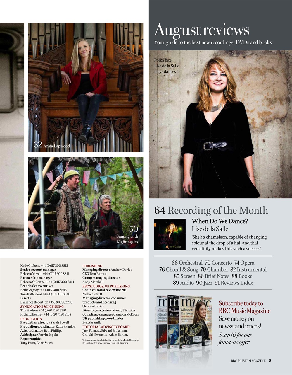 BBC Music Magazine Preview Pages