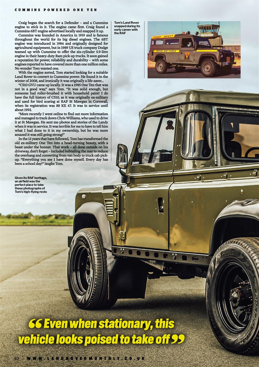 Land Rover Monthly Preview Pages