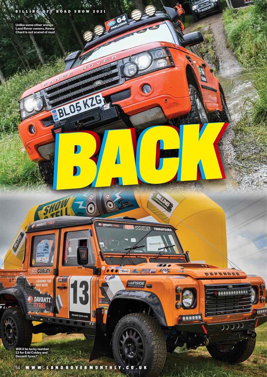 Land Rover Monthly Preview Pages