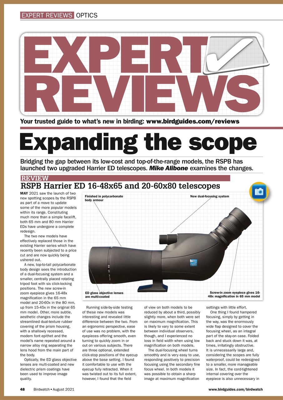 Birdwatch Magazine Preview Pages