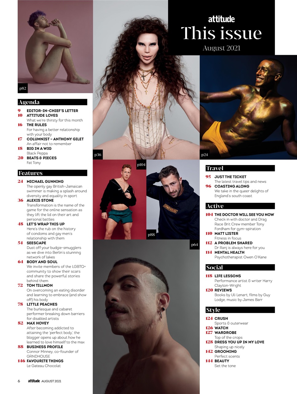 Attitude Preview Pages