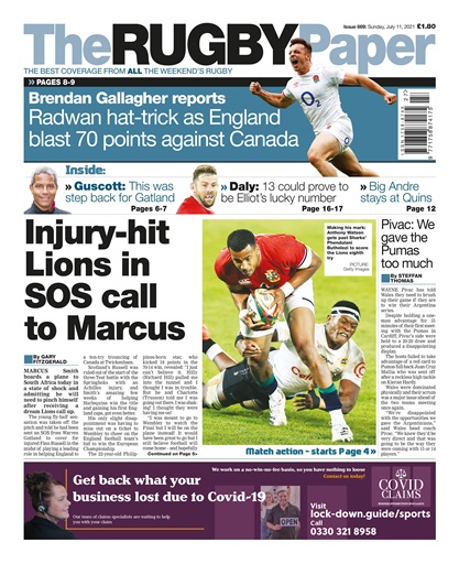 The Rugby Paper issue 