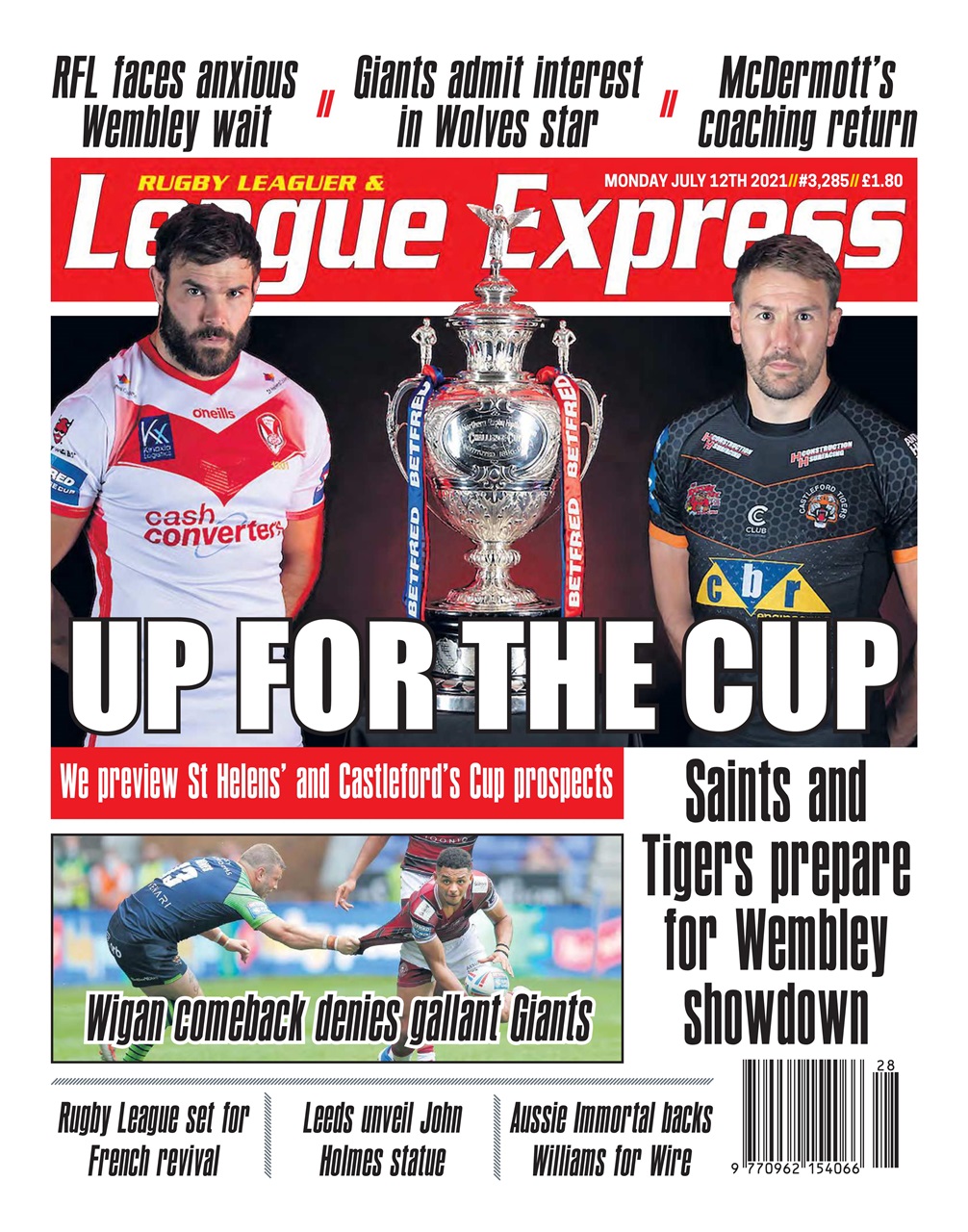 League Express Preview Pages