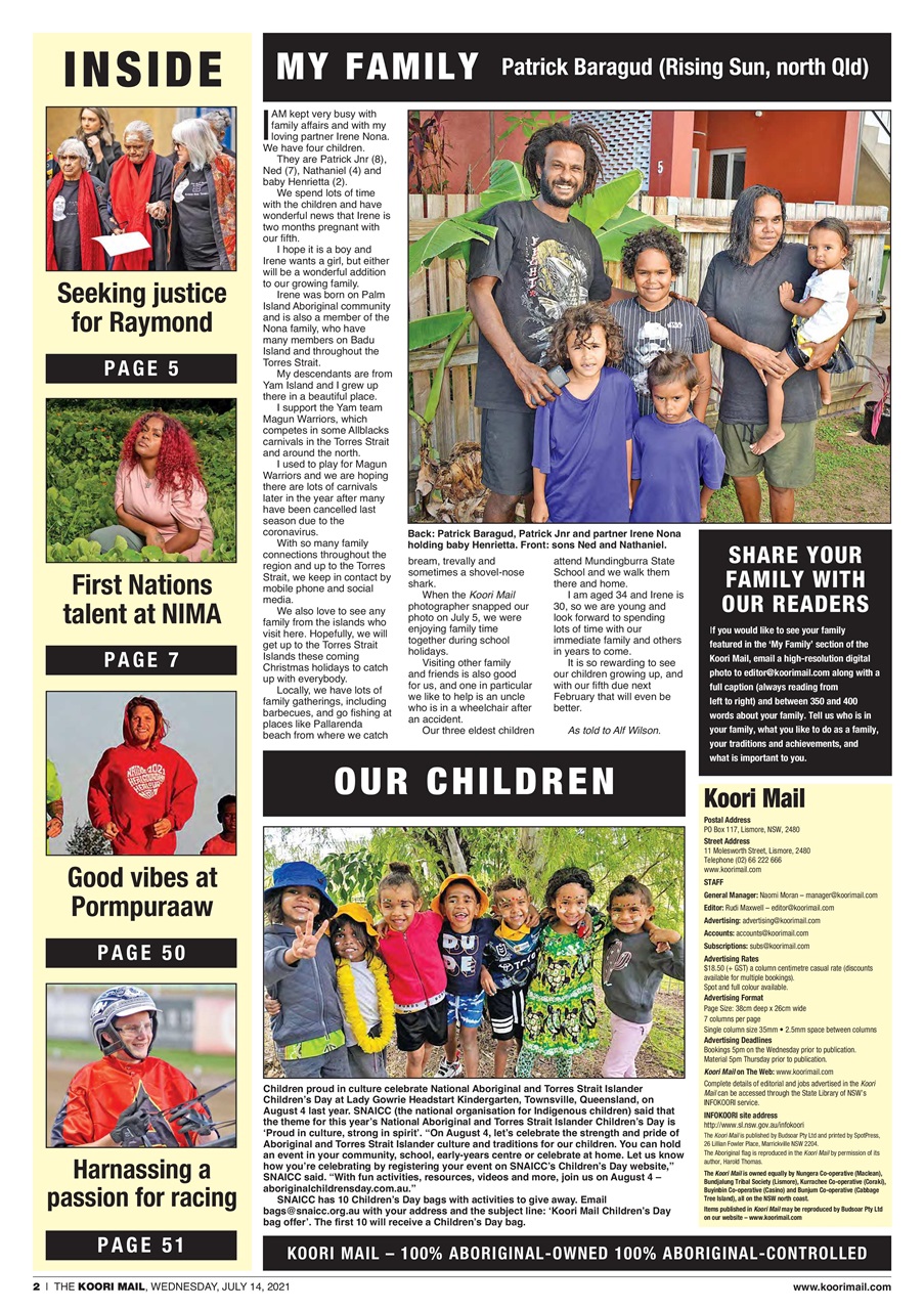 Koori Mail Preview Pages