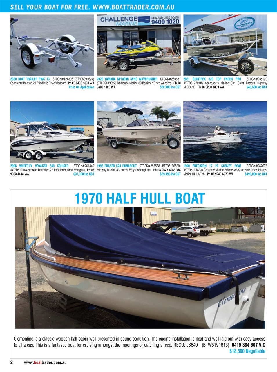 Boat Trader Australia Preview Pages