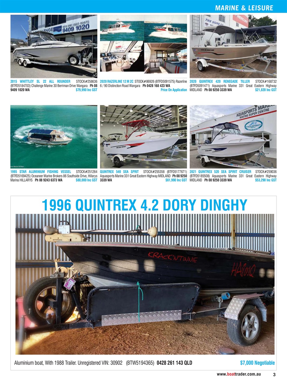 Boat Trader Australia Preview Pages