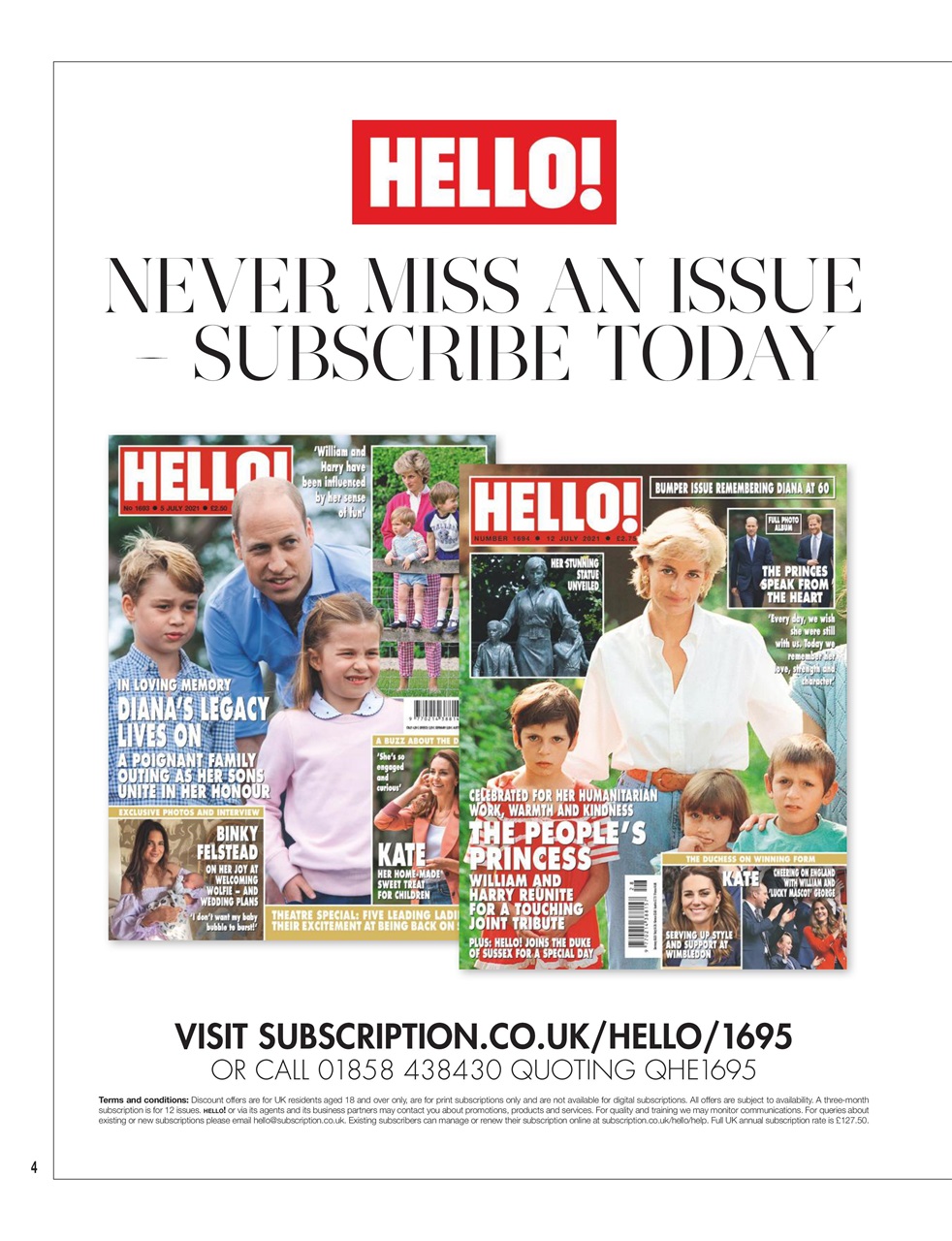 Hello! Magazine Preview Pages