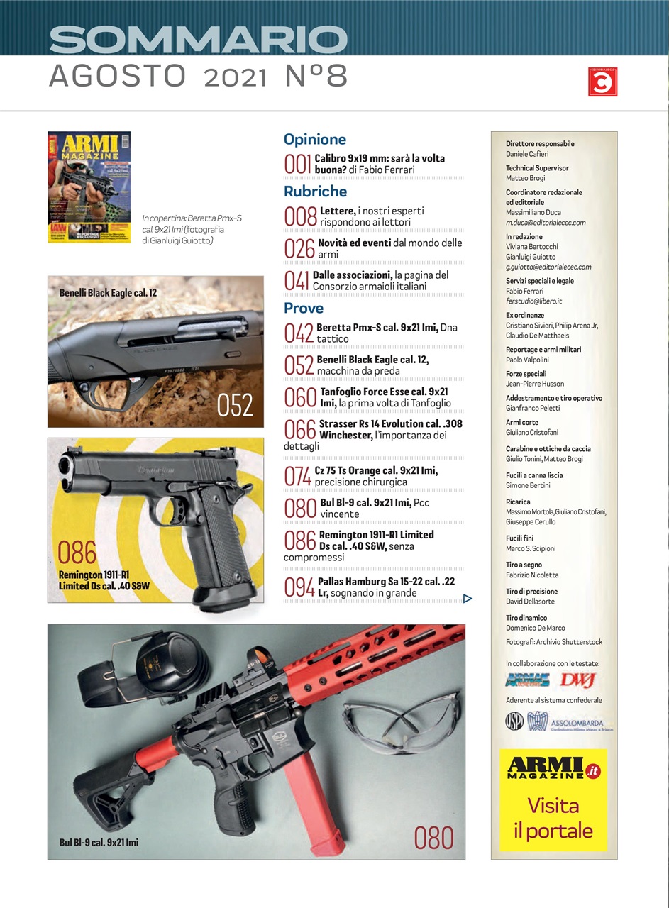 ARMI MAGAZINE Preview Pages