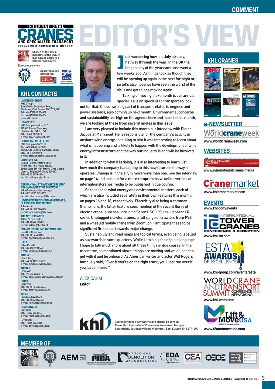 Int. Cranes and Specialized Transp Preview Pages