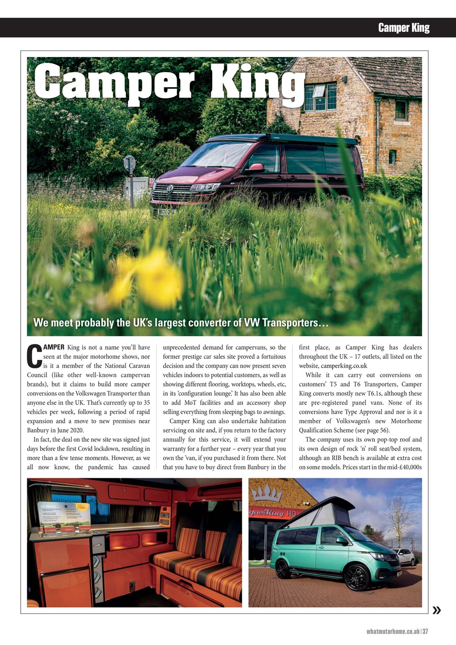 What Motorhome magazine Preview Pages