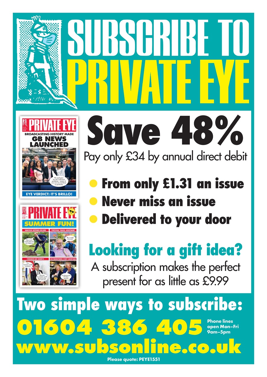 Private Eye Preview Pages