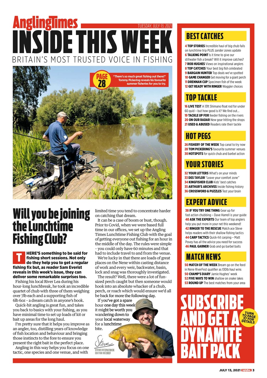 Angling Times Preview Pages