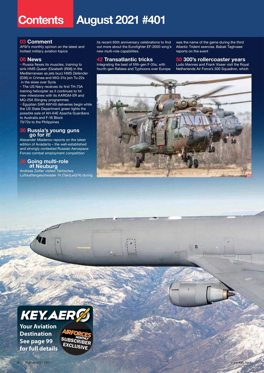 AirForces Monthly Preview Pages
