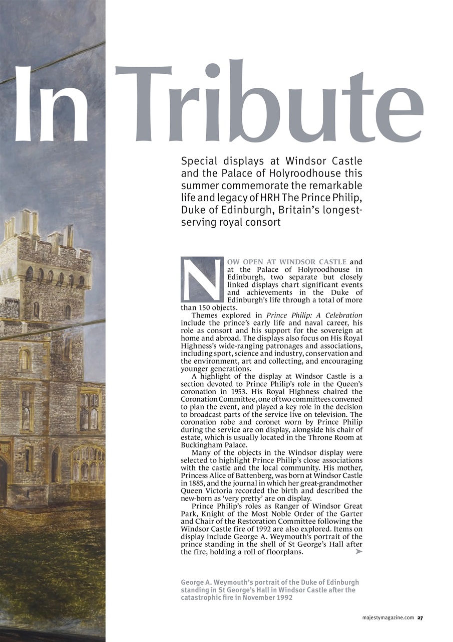 Majesty Magazine Preview Pages