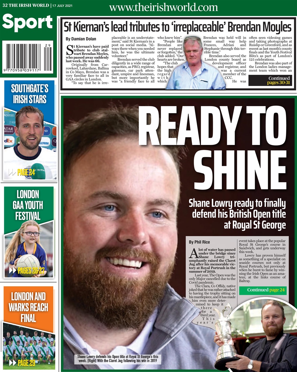 Irish World Preview Pages